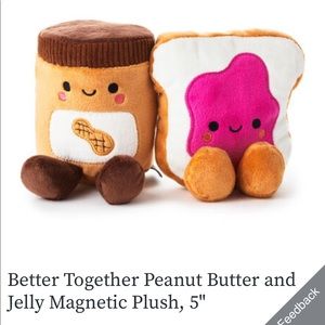 Peanut butter and jelly plush hallmark